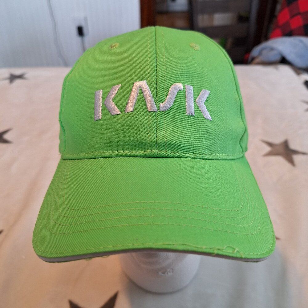 Kask Cycling Cap Lime Green Adjustable‎ New